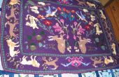 Meine elegante Wandteppich afghanischen