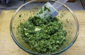 Frisches Pesto Genovese-Soße für Pasta