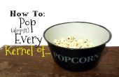 Herstellung von perfekten Herd-Top Popcorn