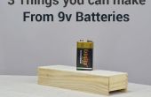3 Dinge sich aus 9v Batterien lassen