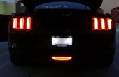 IJDMTOY Ford Mustang LED hinten Nebel Lichtinstallation