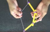 Wie erstelle ich einen Popsicle Stick Bogen