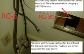 Praktischer Nutzen von Harbor Freight-Solar-Panel mit dem Koax-Kabel