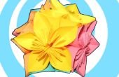 Kusudama Origami Blume + Kugel