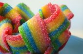 Wie erstelle ich Rainbow Candy Dessert Schalen