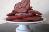 ROTE heiße Valentine Cookies