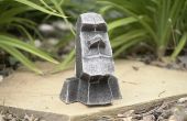 Osterinsel-Moai-Papier-Kopf