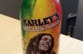 Bob Marley blinkender Farbwechsel Flasche