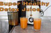 Super gesunde Karotte, Orange und Ingwer-Saft Rezept für Detox