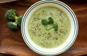 Einfache cremige Broccolisuppe