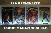 LED beleuchtete Comic/Magazin Regal