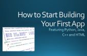 Gewusst wie: Start Gebäude Ihre erste App