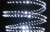 Spirale LED Kronleuchter