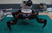 O-Fett der Vierbeiner Roboter mit Acryl-Rahmen