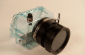 Unter Wasser-Gehäuse für eine SLR oder DSLR-Kamera