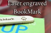 Laser gravierte Lesezeichen mit einem billig Lasergravierer