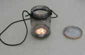 Hangable Jam Jar Öllampe