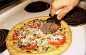Schnelle und einfache Margherita Pizza