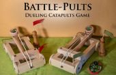 Katapult-Kampf-Spiel "Schlacht-Pults"