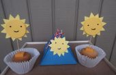 Sunshine Cup Cake Topper