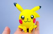 Pikachu Pokemon Polymer Clay Ei Figur