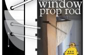 Verstellbare Fenster Prop Rod