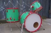 Paint Your Drum Kit mit Rustoleum Marke Sprühfarbe