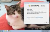 Dauerhaft verändern den Hintergrund In Windows 7 Starter