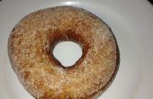 Vollkorn Donuts mit Zimt-Zucker