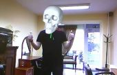 Augmented Reality und Kinect: Vermehrung Schädel und Eisenmaske Mann