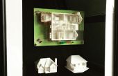 3D-Druck Haus in einem Frame