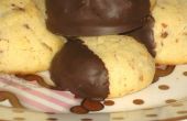 Schokoladige süße und salzige Kartoffelchips Cookie
