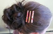 DIY Papier verschönert Bobby Pin