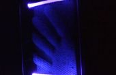UV LED Pin Kunst Lampe