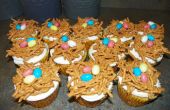 Vogel-Nest Cupcakes