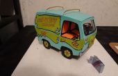 Scooby Doo Karton elektrische Mystery Machine