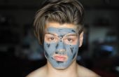 DIY-Holzkohle Mitesser Entferner Haut Maske