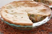 Türkei und Füllung Pot Pie
