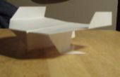 Wie erstelle ich die Pfannkuchen Papierflieger