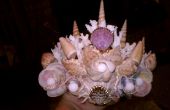 Tragbare Shell Meerjungfrau Krone
