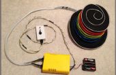 EL-Wire-Hut: Sequenziert und Sound Activated mit Fernbedienung - powered by Arduino und Sparkfun