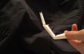 Skelett Marionette Finger Papier