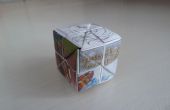 Origami Bild-Puzzle-Würfel