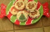 Christmas Cookie Sandwiches