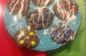 Dreifach-Schokolade M & M Cookies