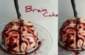 Blutiges Gehirn Kuchen