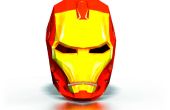 DIY 3D Iron Man Papier-Maske