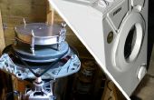 Zentrifugale Gießmaschine aus einer Waschmaschine