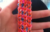 Rainbow Loom Triple Diagonale Streifen