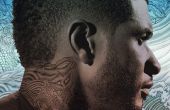 Ein Portrait Zeichnung von Usher aus seinem Album - auf der Suche nach mir selbst